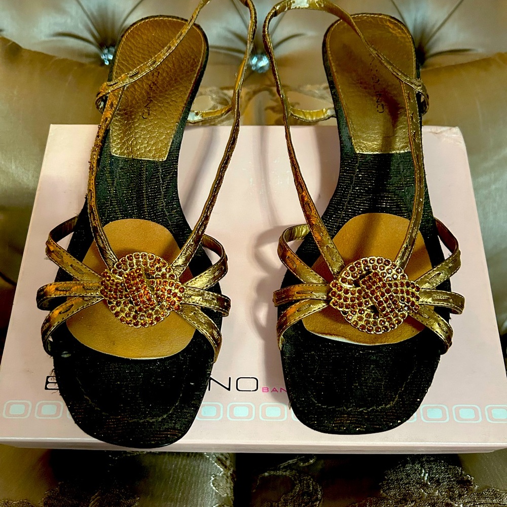 Gold Bandolino shoes